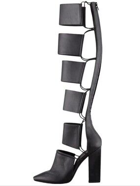Alexander Wang Cage Martha Cut Out Boots Size 36 US 6